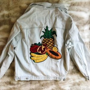 Limited edition Zara oversized jean jacket
